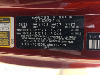 2024 Kia Carnival MPV SX Prestige 121.7" WB - miniatura 15
