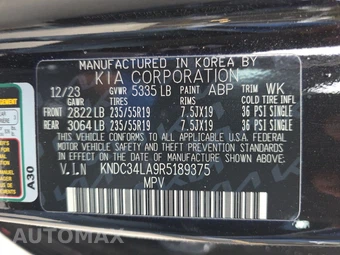 2024 Kia EV6 Wind - miniatura 14