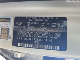 2024 Kia EV9 GT-Line - miniatura 15