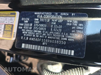 2024 Kia EV9 Land - miniatura 15