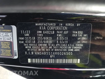 2024 Kia EV9 Light Long Range - miniatura 15