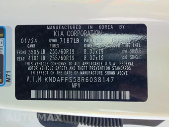 2024 Kia EV9 Wind - miniatura 15