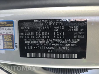 2024 Kia EV9 Wind - miniatura 15