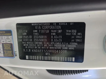2024 Kia EV9 Wind - miniatura 15