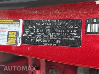 2024 Kia Forte LXS – miniatura 14