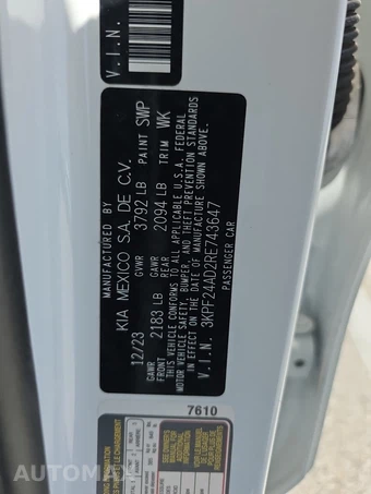 2024 Kia Forte LXS - miniatura 14