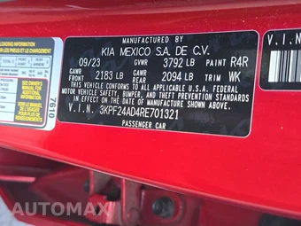2024 Kia Forte LXS - miniatura 14