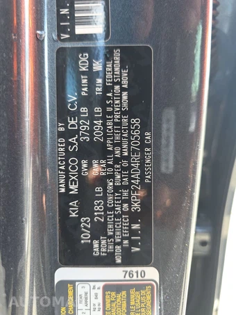 2024 Kia Forte LXS – miniatura 10