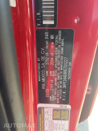 2024 Kia Forte LXS – miniatura 14