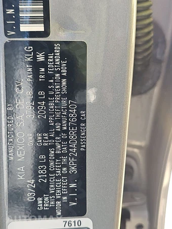 2024 Kia Forte LXS - miniatura 14