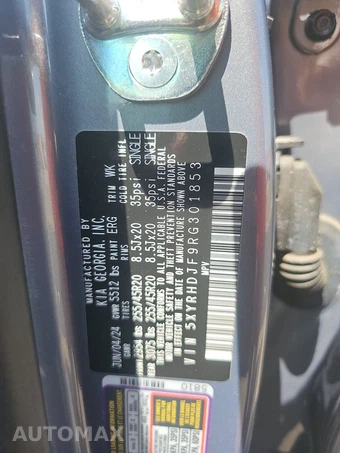 2024 Kia Sorento X-Line EX - miniatura 14
