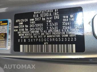 2024 Kia Telluride S – miniatura 15