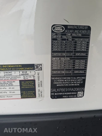 2024 Land Rover Range Rover SE LWB w/7-Passenger Seating - miniatura 15
