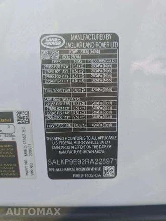 2024 Land Rover Range Rover SE – miniatura 6
