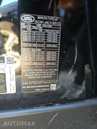 2024 Land Rover Range Rover SE – miniatura 14