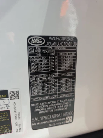 2024 Land Rover Range Rover Sport SE - miniatura 14