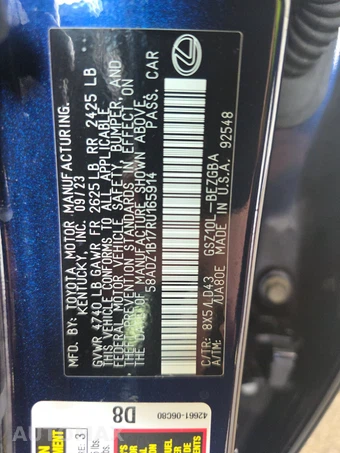 2024 Lexus ES 350 – miniatura 13