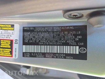 2024 Lexus ES 350 F SPORT Handling - miniatura 2