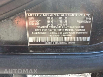 2024 McLaren 750S Spider Convertible - miniatura 2