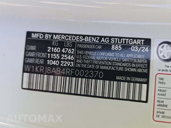 2024 Mercedes-Benz AMG GT 55 4MATIC+ Coupe – miniatura 2