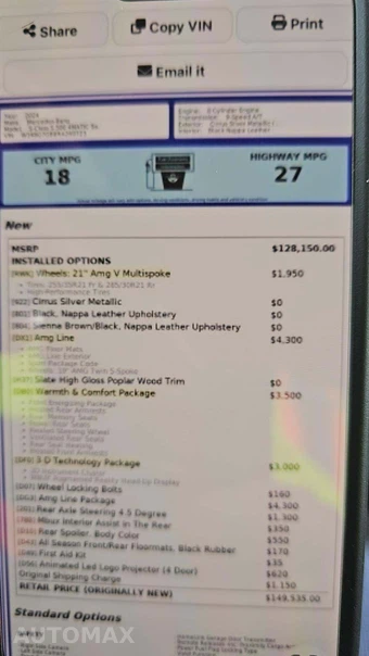 2024 Mercedes-Benz S 580 4MATIC - miniatura 19