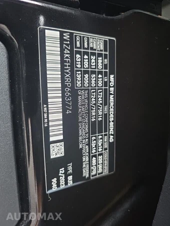 2024 Mercedes-Benz Sprinter 2500 Passenger Van 144.0" WB - miniatura 18