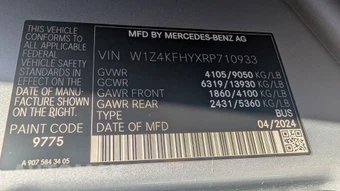 2024 Mercedes-Benz Sprinter 2500 Passenger Van 144.0" WB - miniatura 19