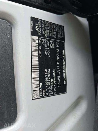 2024 Mercedes-Benz Sprinter 2500 Passenger Van 170.0" WB - miniatura 5