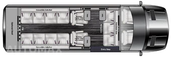 2024 Mercedes-Benz Sprinter 3500XD Cargo Van DRW High Roof 170.0" WB - miniatura 46