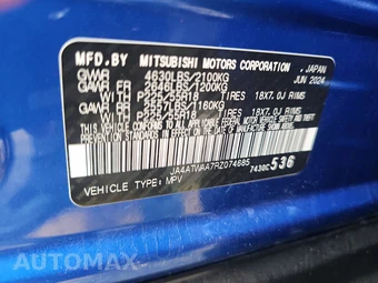 2024 Mitsubishi Eclipse Cross SE – miniatura 14