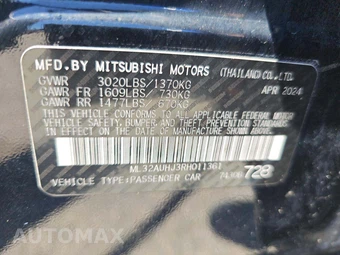 2024 Mitsubishi Mirage ES – miniatura 5