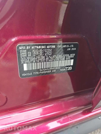 2024 Mitsubishi Mirage ES – miniatura 5