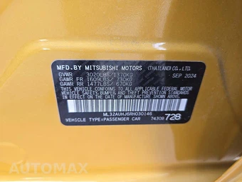 2024 Mitsubishi Mirage ES – miniatura 5