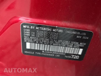 2024 Mitsubishi Mirage ES – miniatura 15