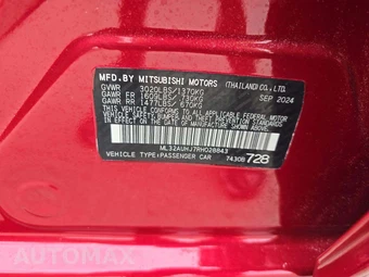 2024 Mitsubishi Mirage ES – miniatura 5