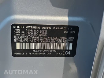 2024 Mitsubishi Mirage G4 Black Edition – miniatura 14