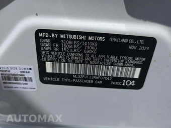 2024 Mitsubishi Mirage G4 LE – miniatura 5