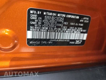 2024 Mitsubishi Outlander Sport 2.0 ES w/Rear Seat Alert - miniatura 5