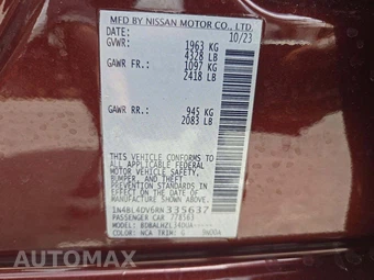 2024 Nissan Altima SV – miniatura 2