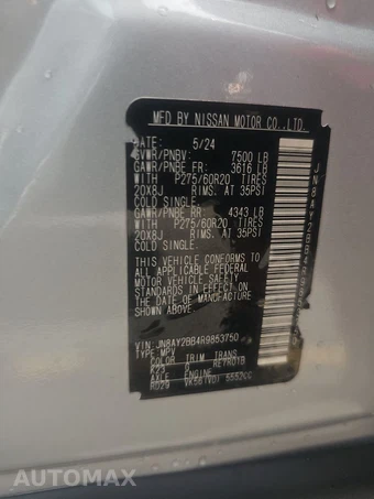 2024 Nissan Armada SL - miniatura 14