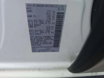 2024 Nissan Frontier PRO-4X Crew Cab Medium Bed – miniatura 5
