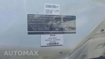 2024 Nissan Frontier S Crew Cab Short Bed - miniatura 17