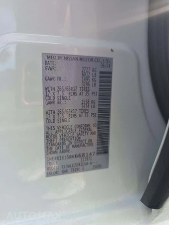 2024 Nissan Frontier SL Crew Cab Medium Bed - miniatura 2