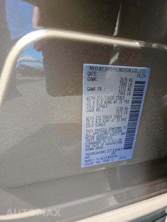 2024 Nissan Pathfinder Platinum – miniatura 5