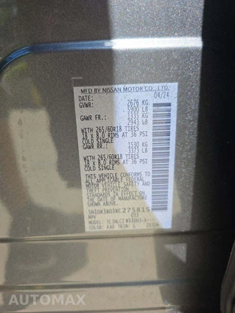 2024 Nissan Pathfinder Rock Creek – miniatura 2