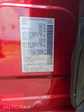 2024 Nissan Pathfinder Rock Creek – miniatura 5