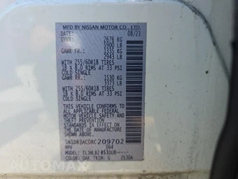 2024 Nissan Pathfinder S – miniatura 16