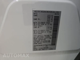 2024 Nissan Pathfinder SV – miniatura 15