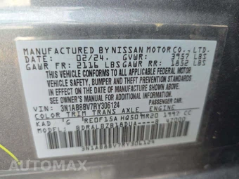 2024 Nissan Sentra S – miniatura 5