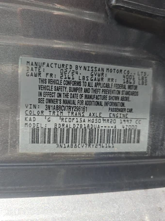2024 Nissan Sentra SV - miniatura 15
